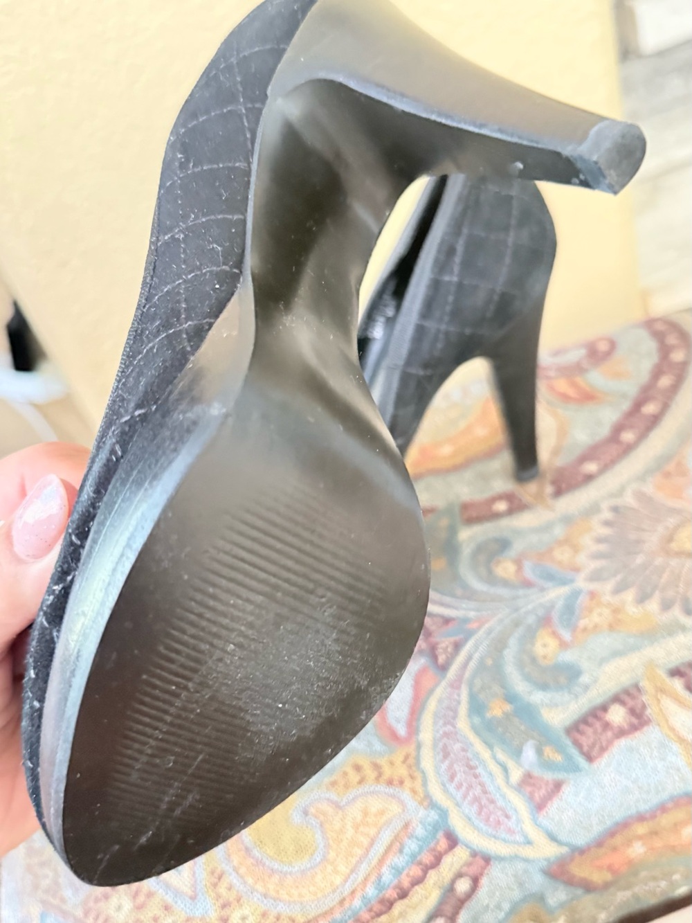 Nine West Black Pointed Toe High Heels